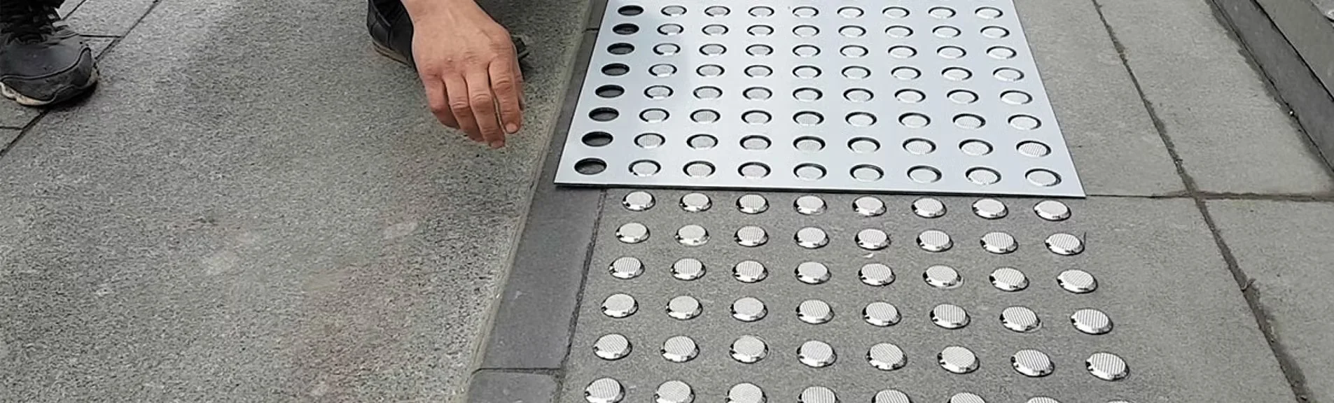 Enhance Safety and Style with Gold Finish Tactile Studs for Accessible Walkways Enhance Safety and Style with Gold Finish Tactile Studs for Accessible Walkways