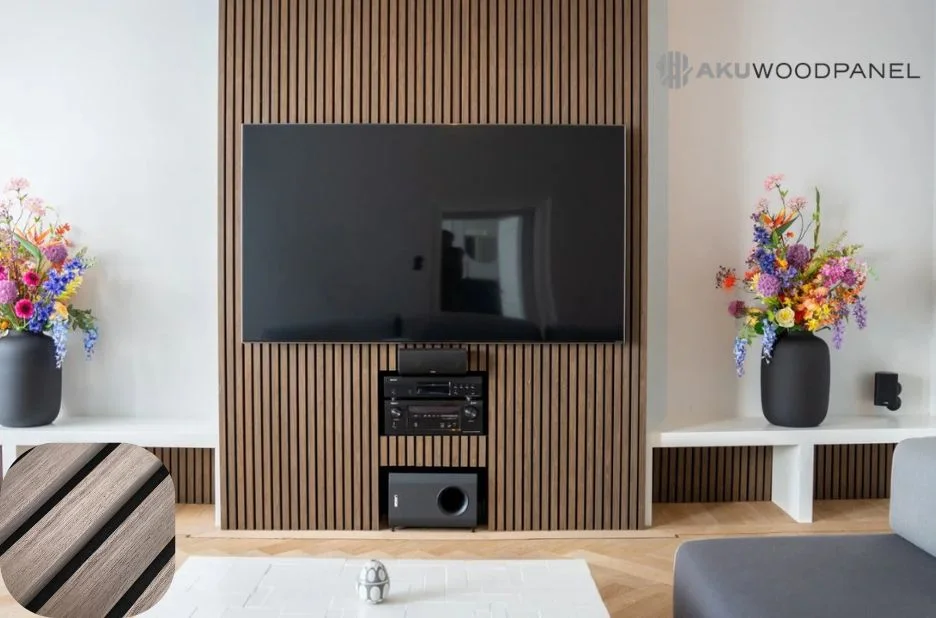 Premium Acoustic Wall Panels Smoked Oak for Stylish Soundproofing Solutions Premium Acoustic Wall Panels Smoked Oak for Stylish Soundproofing Solutions